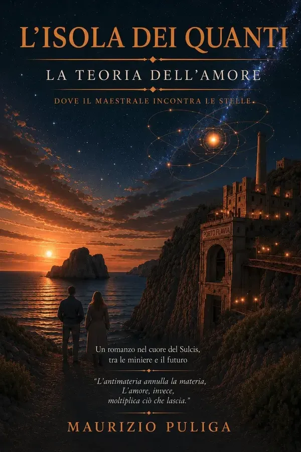 Copertina dell'ebook L'isola dei quanti: La teoria dell'amore di Maurizio Puliga