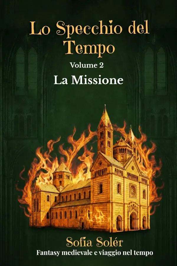 Copertina dell'ebook Lo Specchio del Tempo - La Missione: Fantasy medievale e viaggi nel tempo di Sofia Solér