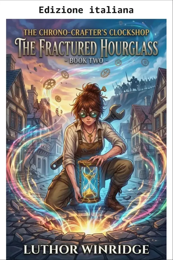 Copertina dell'ebook L'orologeria della crono-artigiana (L'orologeria della cronoartigiana Vol. 2) di Luthor Winridge