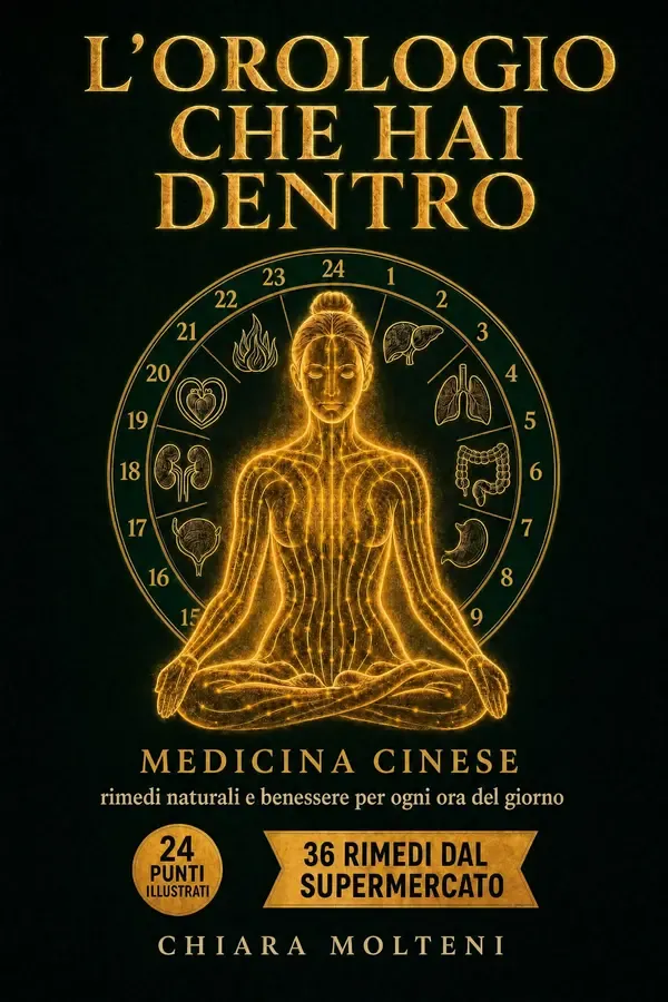 Copertina dell'ebook L'Orologio che Hai Dentro: Medicina cinese, rimedi naturali e benessere per ogni ora del giorno di Chiara Molteni