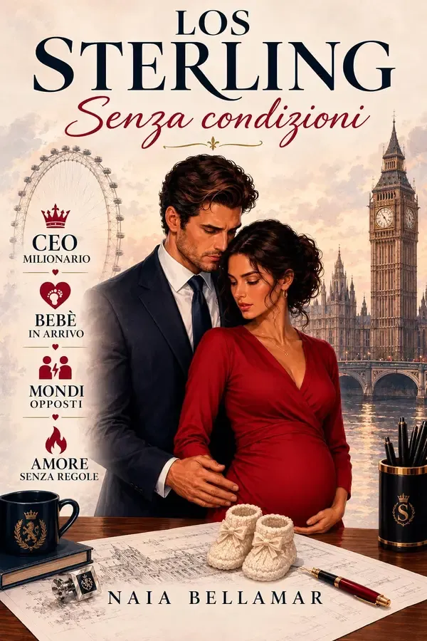 Copertina dell'ebook Los Sterling - Senza condizioni: Un avvincente romance contemporaneo tra un CEO miliardario, una gravidanza inaspettata e due mondi opposti (I fratelli Sterling Vol. 1) di Naia Bellamar