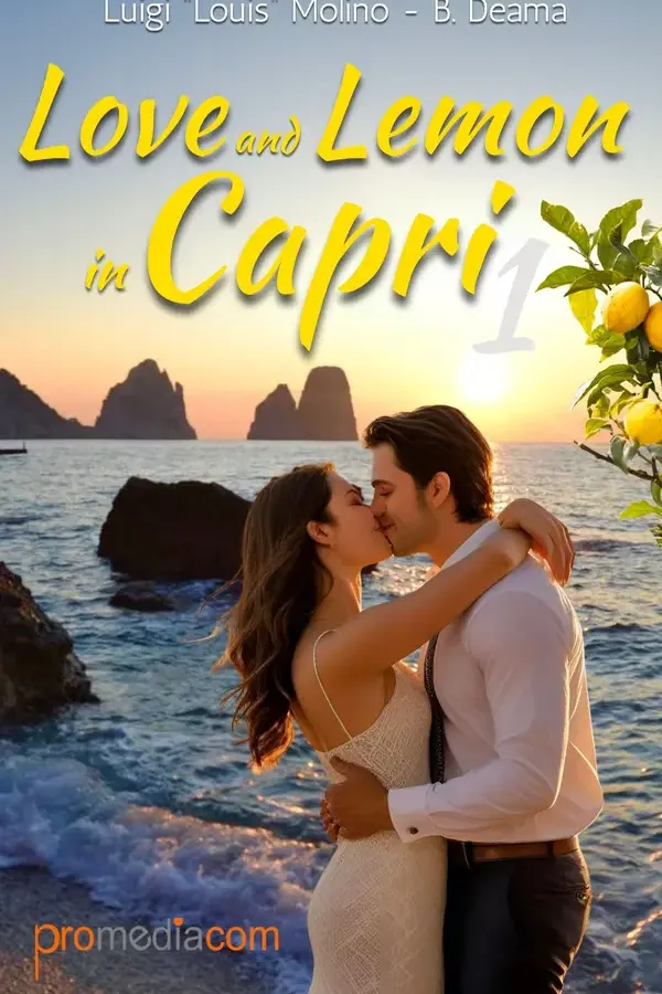 Copertina dell'ebook Love and Lemon in Capri 1: Romanzo di amore e rinascita, tra passioni ardenti, misteri e intrighi nascosti tra i limoni di Capri; l'isola che sa guarire il cuore e l'anima di Luigi Molino