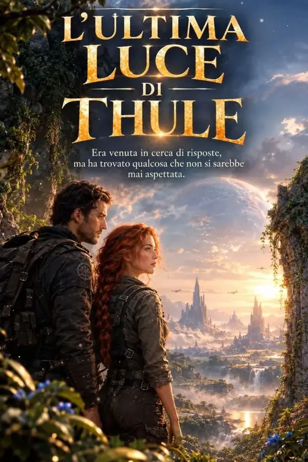 Copertina dell'ebook L'ULTIMA LUCE DI THULE: Una novella romanzo fantascientifica di Keil Armstrong