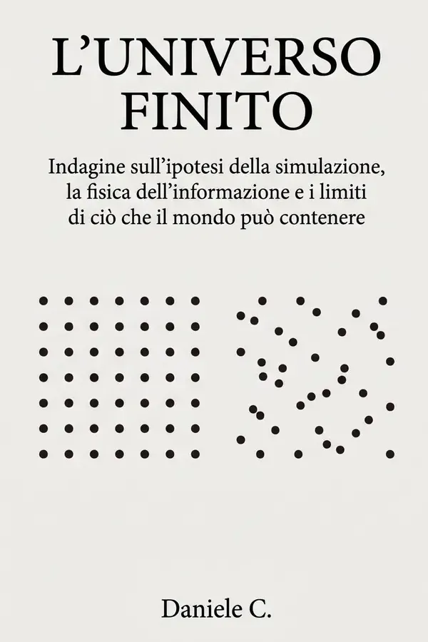 Copertina dell'ebook L'universo finito: Indagine sull'ipotesi della simulazione, la fisica dell'informazione e i limiti di ciò che il mondo può contenere (Prove alla mano) di Daniele C.
