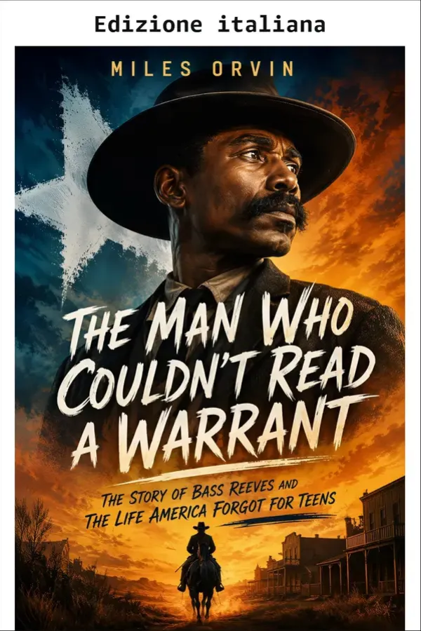 Copertina dell'ebook L'uomo che non sapeva leggere un mandato (Biografie per ragazzi) di Miles Orvin