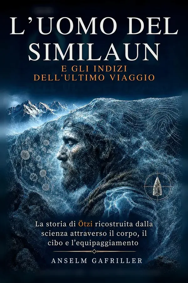 Copertina dell'ebook L'uomo del Similaun e gli indizi dell'ultimo viaggio : La storia di Ötzi ricostruita dalla scienza attraverso il corpo, il cibo e l'equipaggiamento di Anselm Gafriller