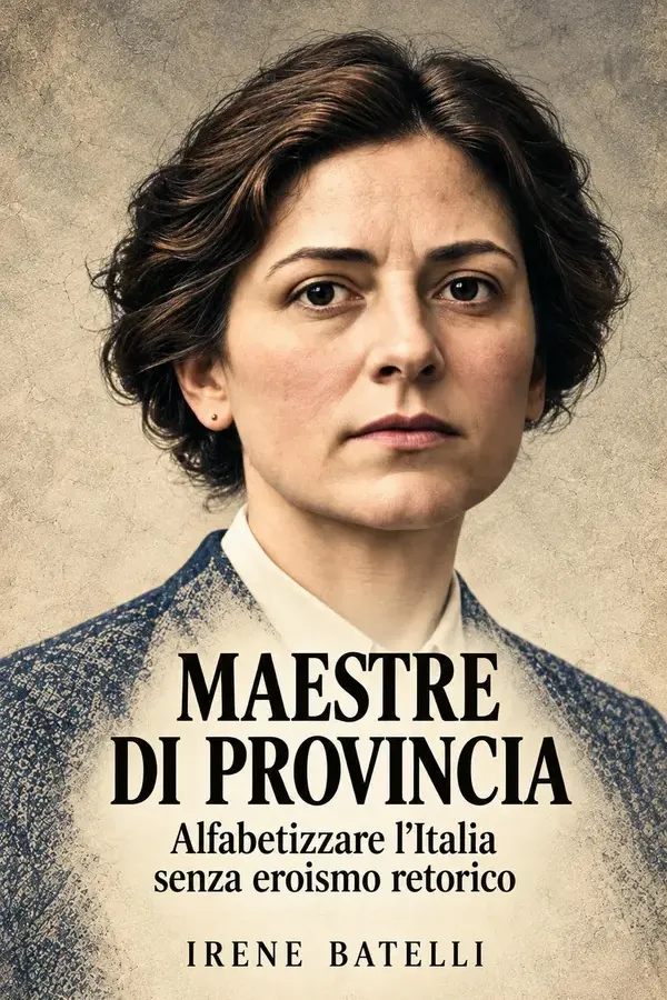 Copertina dell'ebook Maestre di provincia: Alfabetizzare l'Italia senza eroismo retorico di Irene Batelli