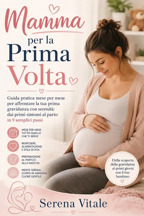 Copertina dell'ebook Mamma per la Prima Volta: Guida alla tua prima Gravidanza: Guida pratica mese per mese per affrontare la prima gravidanza con serenità, dai primi sintomi al parto e ai primi giorni con il tuo bambino di Serena Vitale