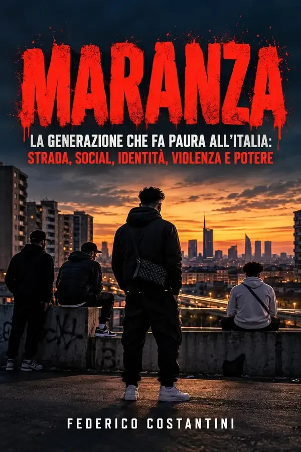 Copertina dell'ebook Maranza: La generazione che fa paura all'Italia: strada, social, identità, violenza e potere di Federico Costantini