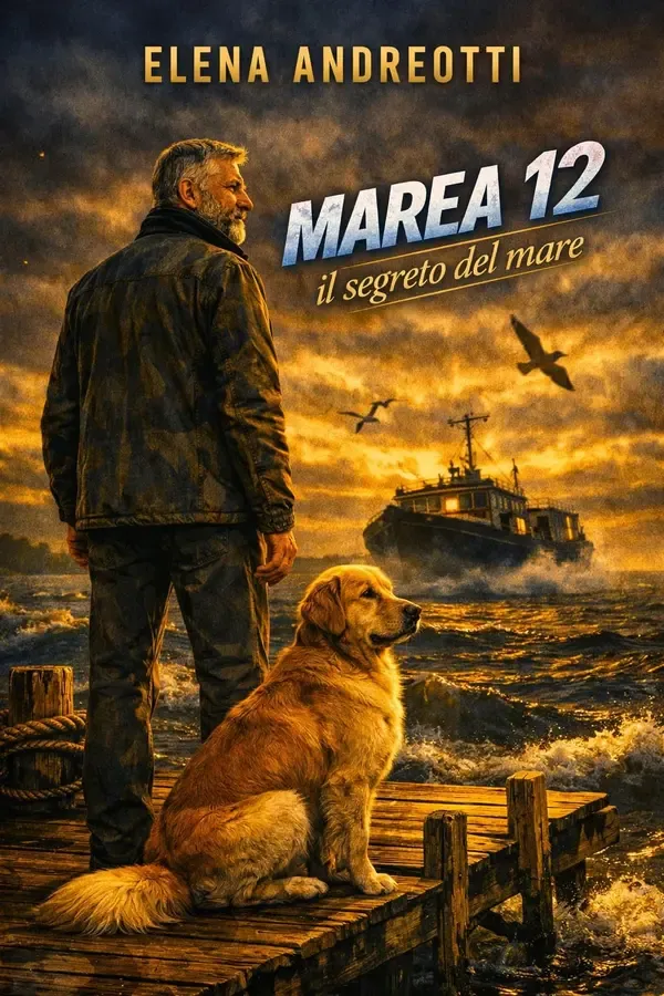 Copertina dell'ebook Marea 12: Il segreto del mare (Le indagini del dottor Zaccaria Fiore Vol. 2) di Elena Andreotti