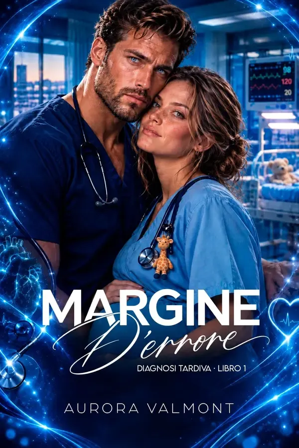 Copertina dell'ebook Margine D'errore: Un romance medico age gap, slow burn e second chance (Diagnosi Tardiva Vol. 1) di Aurora Valmont