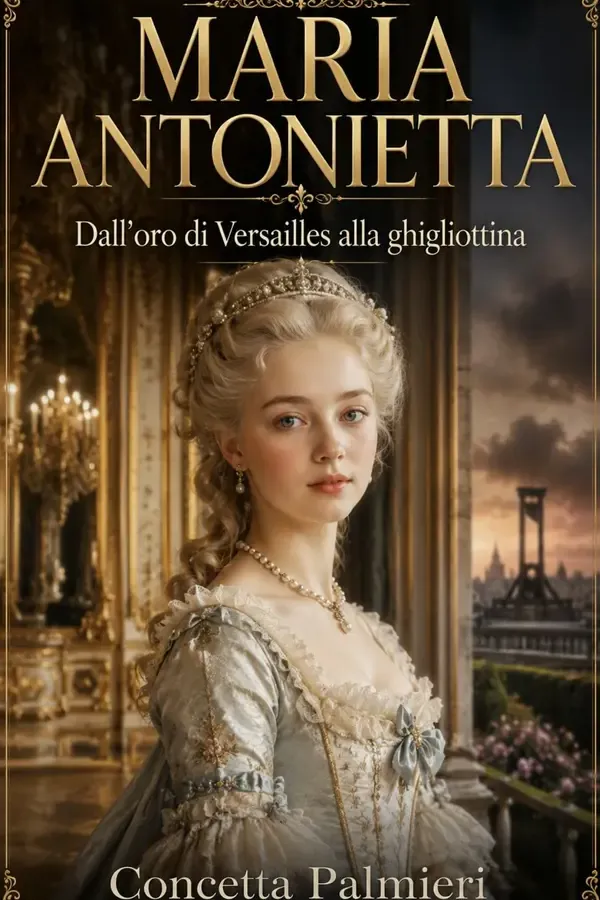 Copertina dell'ebook MARIA ANTONIETTA: Dall'oro di Versailles alla ghigliottina (EDIZIONI PALMIERI) di CONCETTA PALMIERI