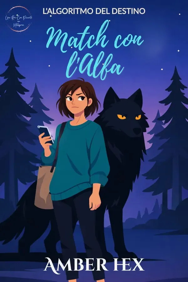 Copertina dell'ebook Match con l'Alfa: Una Rom-Com Piccante con Mutaforma (L'algoritmo del Destino Vol. 1) di Amber Hex