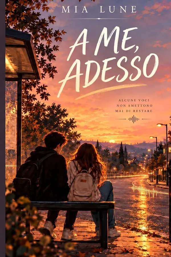 Copertina dell'ebook A me, adesso di Mia Lune