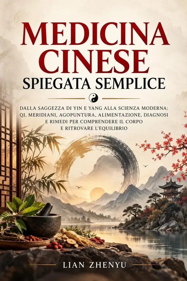 Copertina dell'ebook Medicina Cinese Spiegata Semplice: Dalla saggezza di Yin e Yang alla scienza moderna: Qi, meridiani, agopuntura, alimentazione, diagnosi e rimedi per comprendere il corpo e ritrovare l'equilibrio di Lian Zhenyu