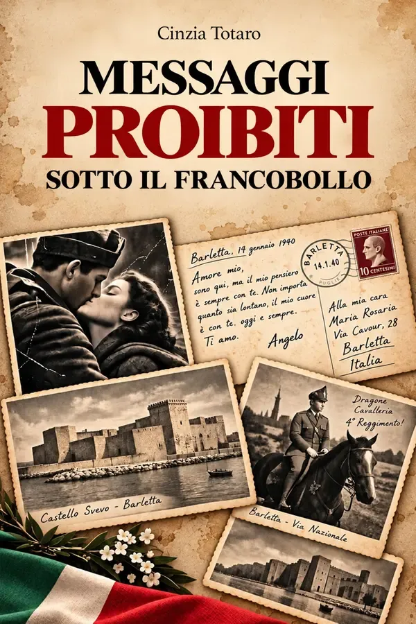 Copertina dell'ebook MESSAGGI PROIBITI SOTTO IL FRANCOBOLLO di Cinzia Totaro