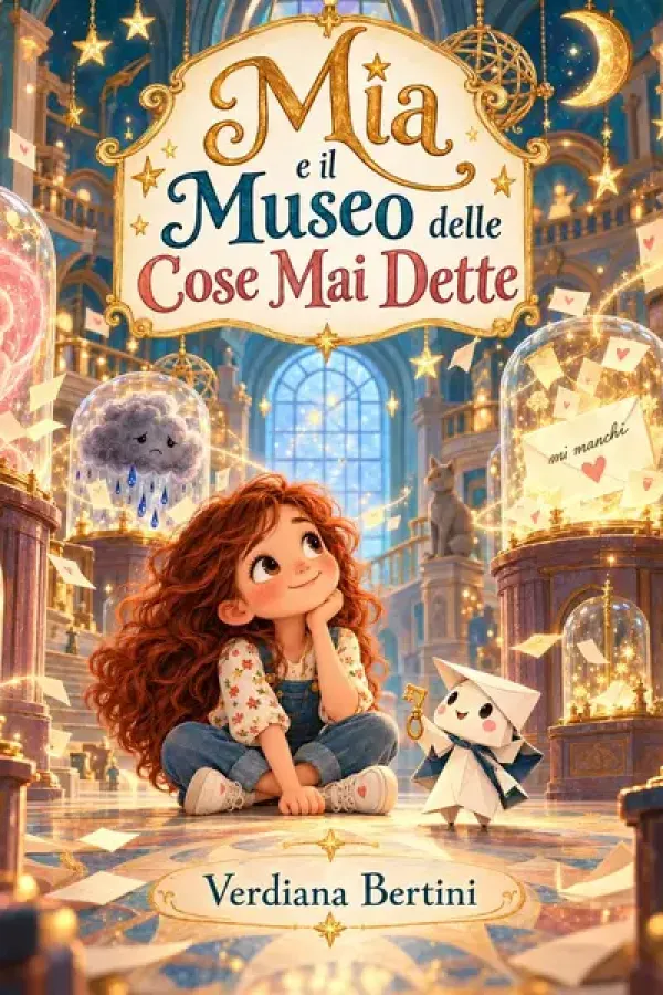 Copertina dell'ebook Mia e il museo delle cose mai dette (Le Meraviglie nascoste) di Verdiana Bertini