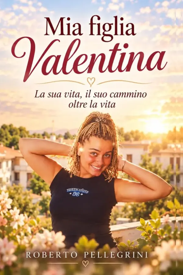 Copertina dell'ebook Mia figlia Valentina: La sua vita, il suo cammino oltre la vita di Roberto Pellegrini