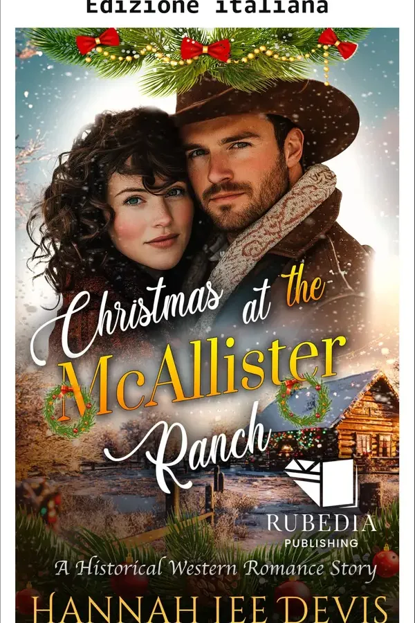 Copertina dell'ebook Natale al ranch McAllister di Hannah Lee Davis