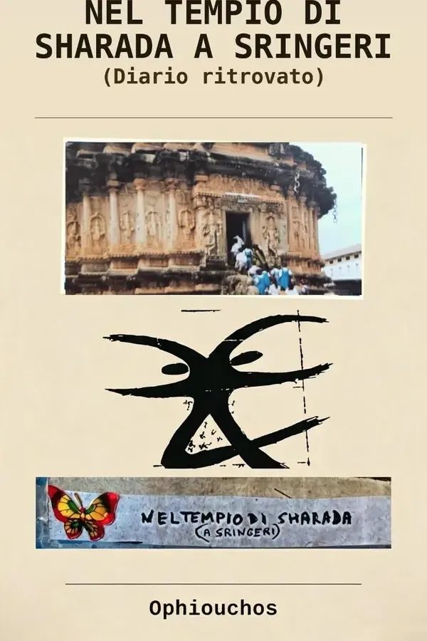 Copertina dell'ebook Nel Tempio di Sharada a Sringeri : Diario ritrovato di Ophiouchos