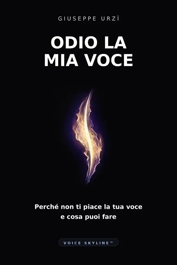 Copertina dell'ebook Odio la mia voce: Perché non ti piace la tua voce e cosa puoi fare di Giuseppe Urzì