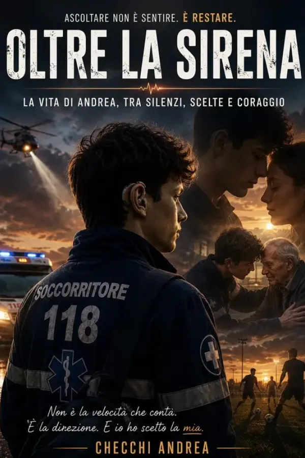 Copertina dell'ebook Oltre la sirena : Ascoltare non è sentire. È restare di Checchi Andrea