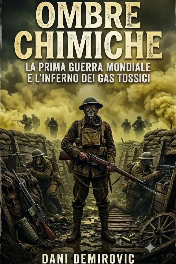 Copertina dell'ebook Ombre Chimiche: La Prima guerra mondiale e l'inferno dei gas tossici di Dani Demirovic