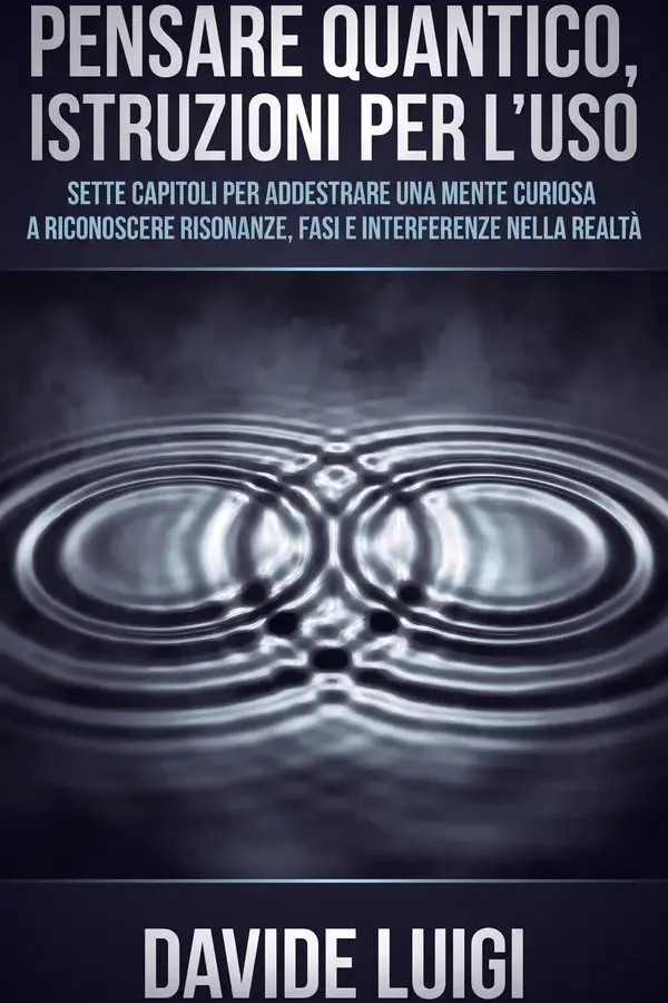 Copertina dell'ebook Pensare quantico, istruzioni per l'uso: Sette capitoli per addestrare una mente curiosa a riconoscere risonanze, fasi e interferenze nella realtà (EVO-SAPIENS) di DAVIDE LUIGI