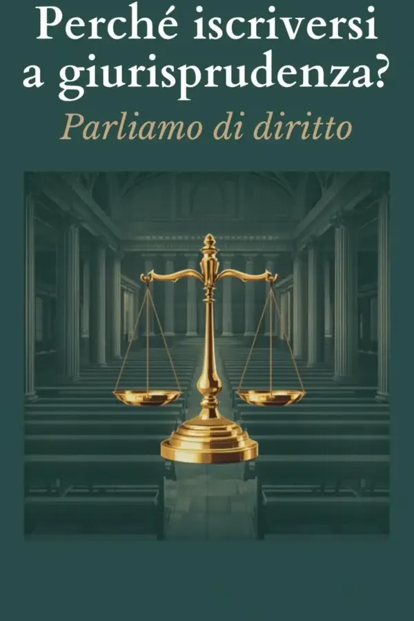 Copertina dell'ebook Perché iscriversi a giurisprudenza? di Parliamo di Diritto