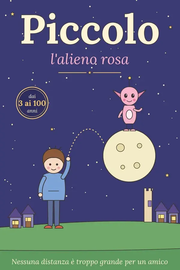 Copertina dell'ebook Piccolo L 'alieno rosa di Max Muroni