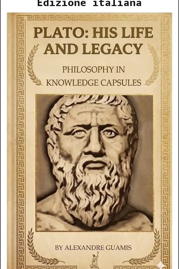 Copertina dell'ebook Platone spiegato in modo semplice: filosofia in brevi capsule di conoscenza per principianti (Pillole di conoscenza e cultura generale per menti curiose Vol. 5) di Alexandre Guamis Alegre
