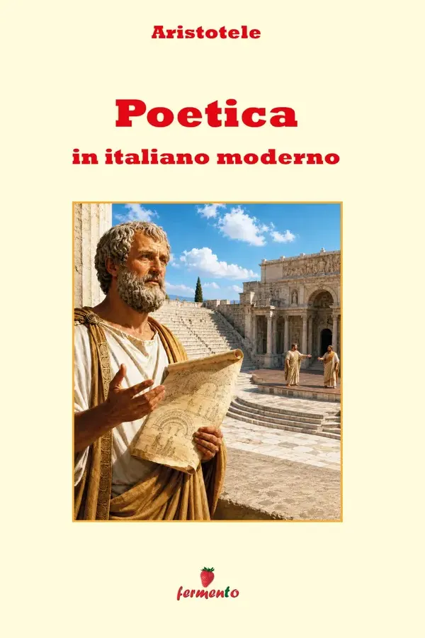 Copertina dell'ebook Poetica in italiano moderno: Il capolavoro di Aristotele in una nuova traduzione in italiano moderno per studenti e lettori di oggi, con guida ai temi, apparato interpretativo e annotazioni di Aristotele