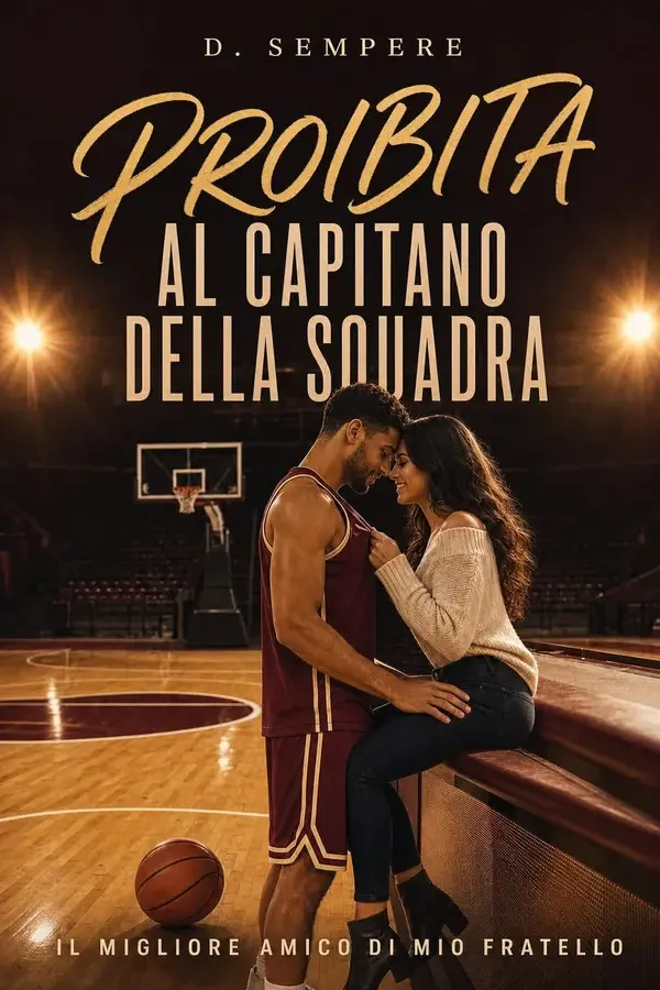 Copertina dell'ebook PROIBITA AL CAPITANO DELLA SQUADRA: IL MIGLIORE AMICO DI MIO FRATELLO di D. Sempere