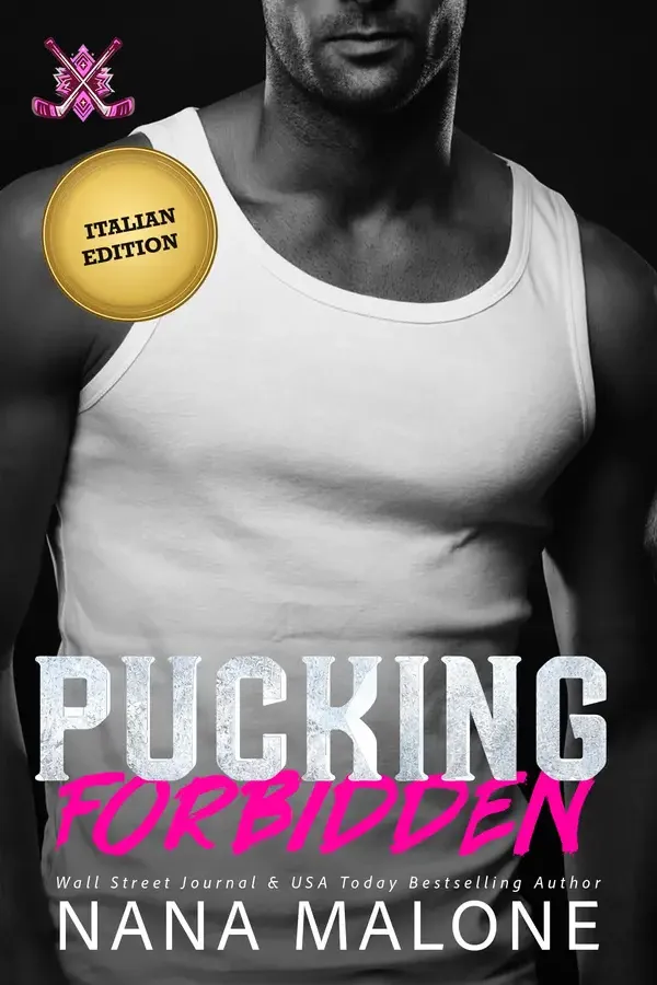 Copertina dell'ebook Pucking Forbidden: Una storia d'amore proibita nell'hockey universitario (L'Eredità dei Seduttori Vol. 2) di Nana Malone
