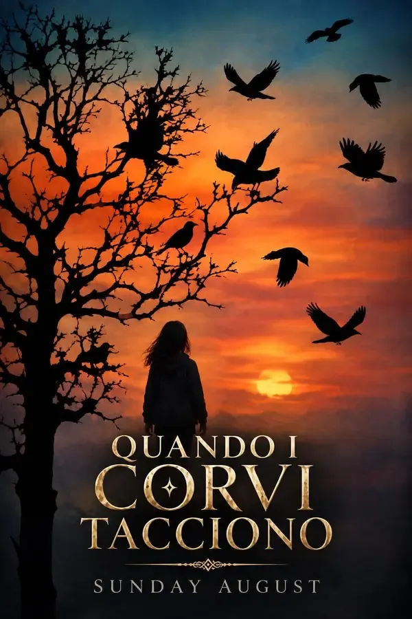 Copertina dell'ebook Quando i corvi tacciono di Sunday August