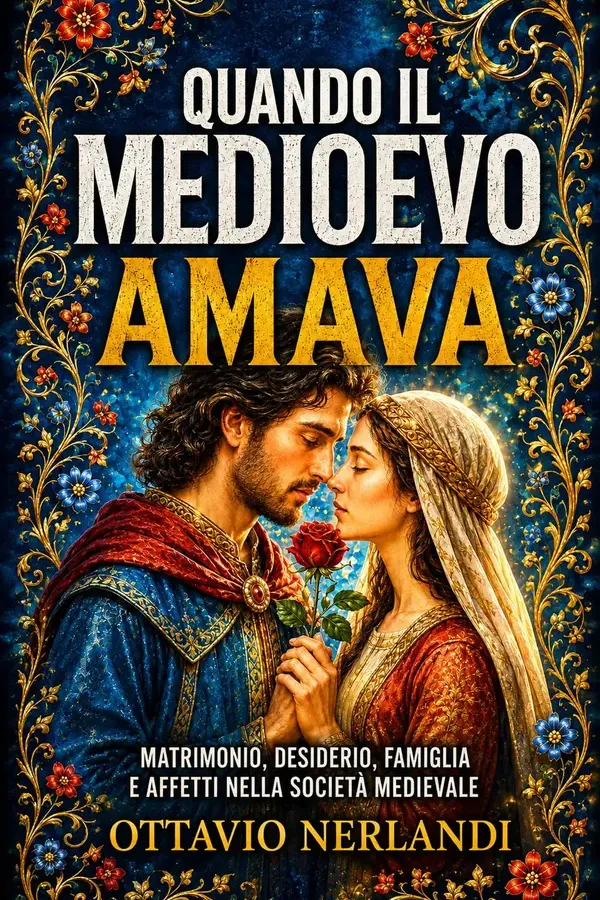 Copertina dell'ebook Quando il medioevo amava: Matrimonio, desiderio, famiglia e affetti nella società medievale (Voci e vite del Medioevo) di Ottavio Nerlandi