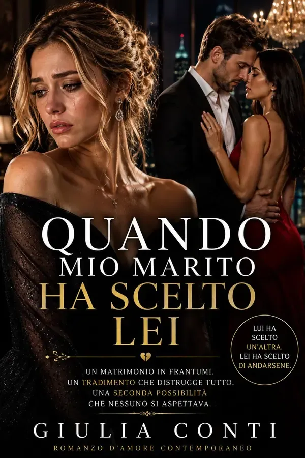 Copertina dell'ebook Quando Mio Marito Ha Scelto Lei: Un matrimonio spezzato, un tradimento emotivo e una seconda possibilità di Giulia Conti
