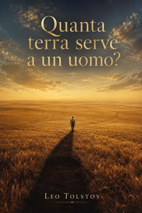 Copertina dell'ebook Quanta terra serve a un uomo? (Tradotto) di Leo Tolstoy