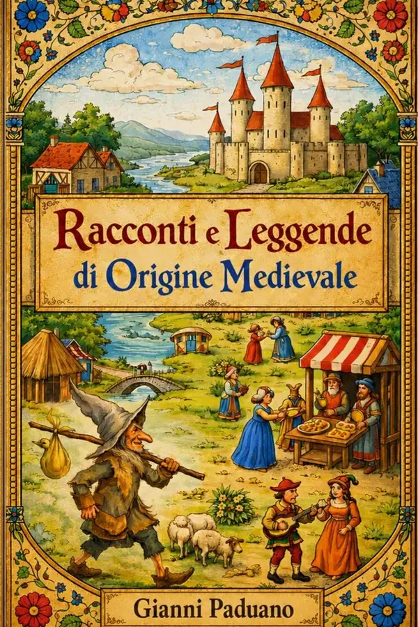Copertina dell'ebook Racconti e leggende di origine medievale: fiabe e leggende per adulti e ragazzi di Gianni Paduano