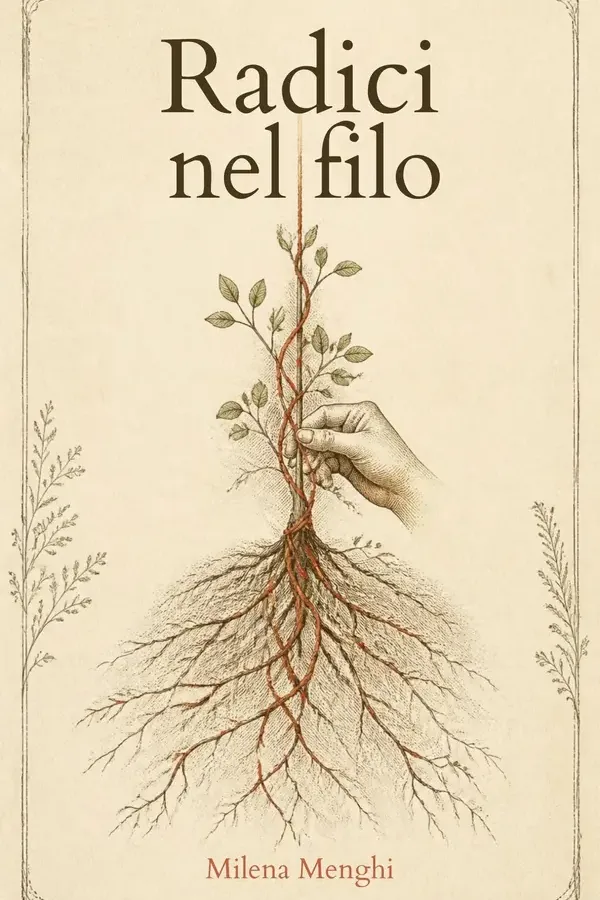 Copertina dell'ebook Radici nel filo di Milena Menghi
