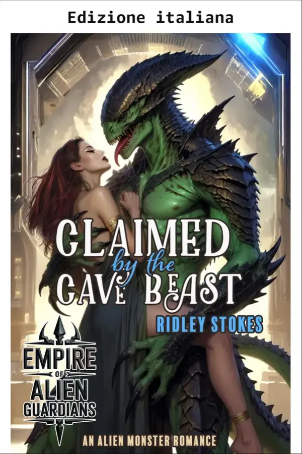 Copertina dell'ebook Reclamata dalla bestia della caverna (Impero dei guardiani alieni Vol. 2) di Ridley Stokes