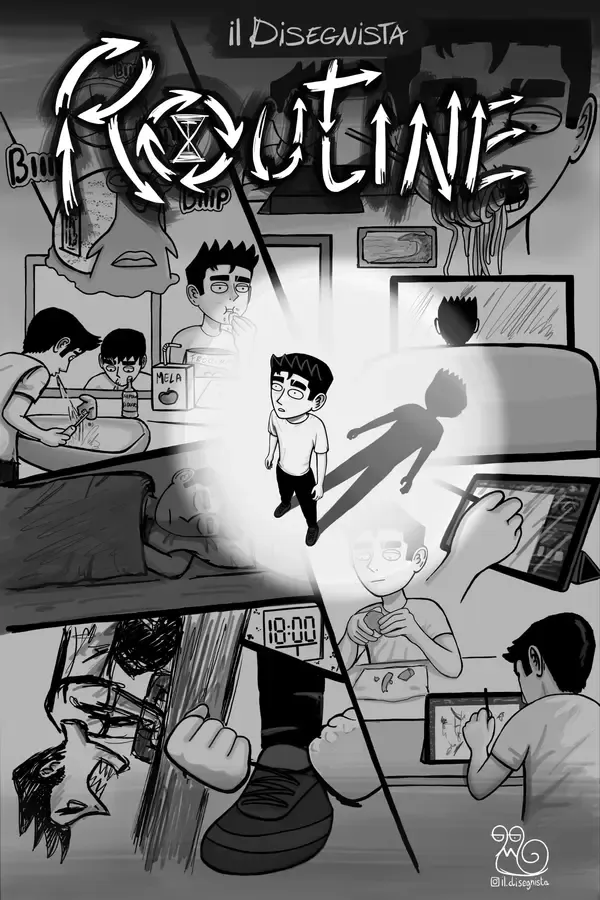 Copertina dell'ebook Routine di Il Disegnista