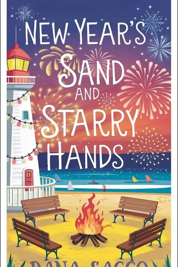 Copertina dell'ebook Sabbia di Capodanno e mani sotto le stelle (Festività sulla costa) di Dana Sacco