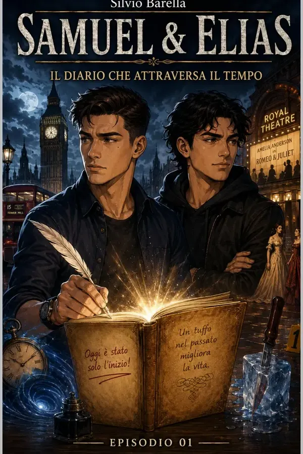 Copertina dell'ebook Samuel & Elias: Il diario che attraversa il tempo di Silvio Barella