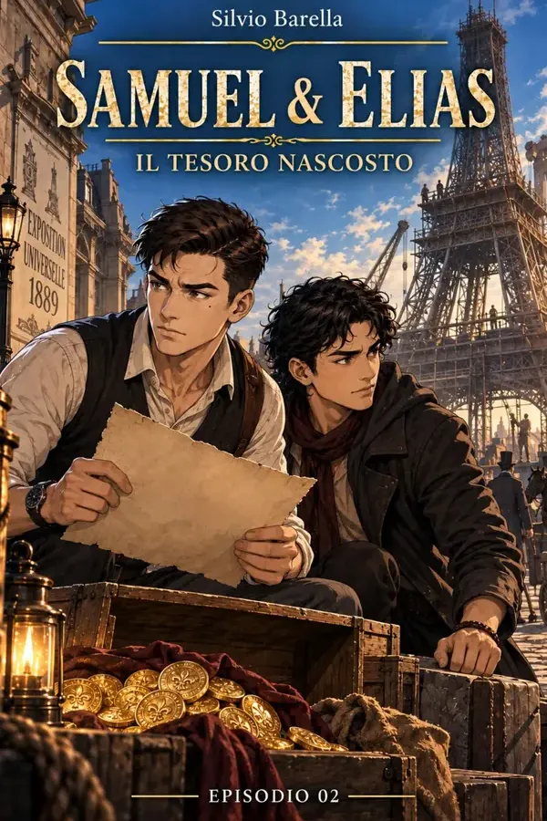 Copertina dell'ebook Samuel & Elias: Il tesoro nascosto di Silvio Barella