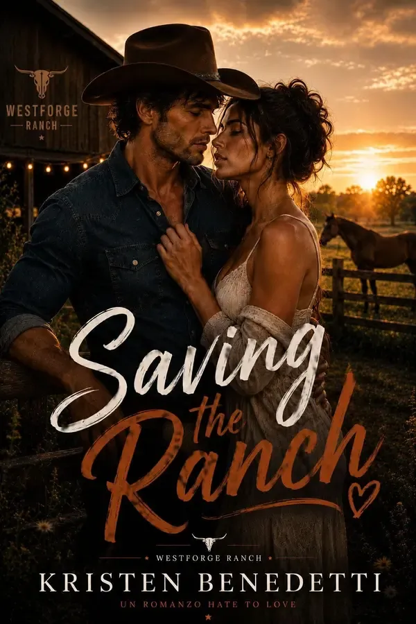 Copertina dell'ebook Saving the ranch (Westforge Ranch) di Kristen Benedetti