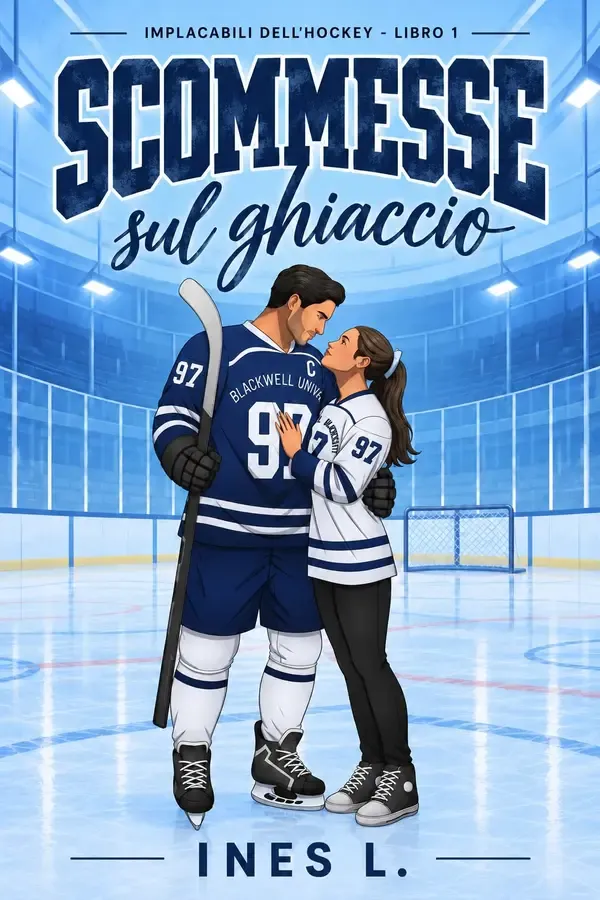 Copertina dell'ebook Scommesse sul ghiaccio: Implacabili dell'hockey di Ines L.