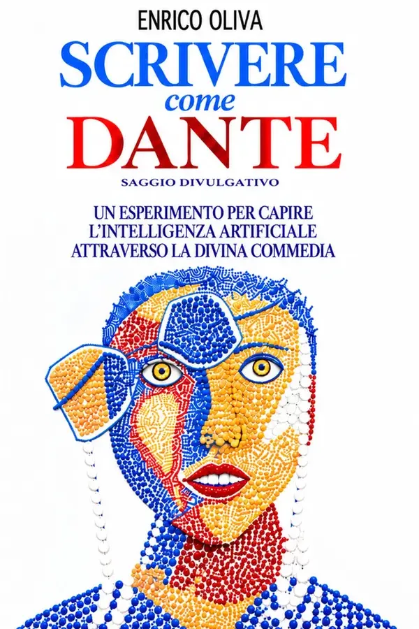 Copertina dell'ebook SCRIVERE COME DANTE: Un esperimento per capire l'intelligenza artificiale attraverso la Divina Commedia di Enrico Oliva