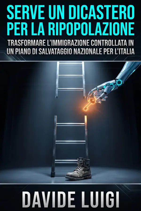 Copertina dell'ebook Serve un dicastero per la ripopolazione: Trasformare l'immigrazione controllata in un piano di salvataggio nazionale per l'Italia (POWER MATRIX) di DAVIDE LUIGI