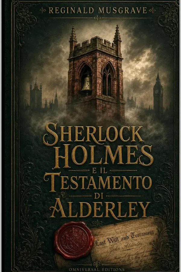Copertina dell'ebook Sherlock Holmes e il testamento di Alderley: un caso inedito del dottor John H. Watson di Reginald Musgrave